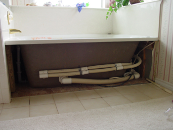 Bath tub with No Marble
