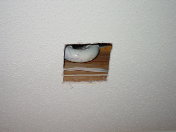 Hole in Ceiling